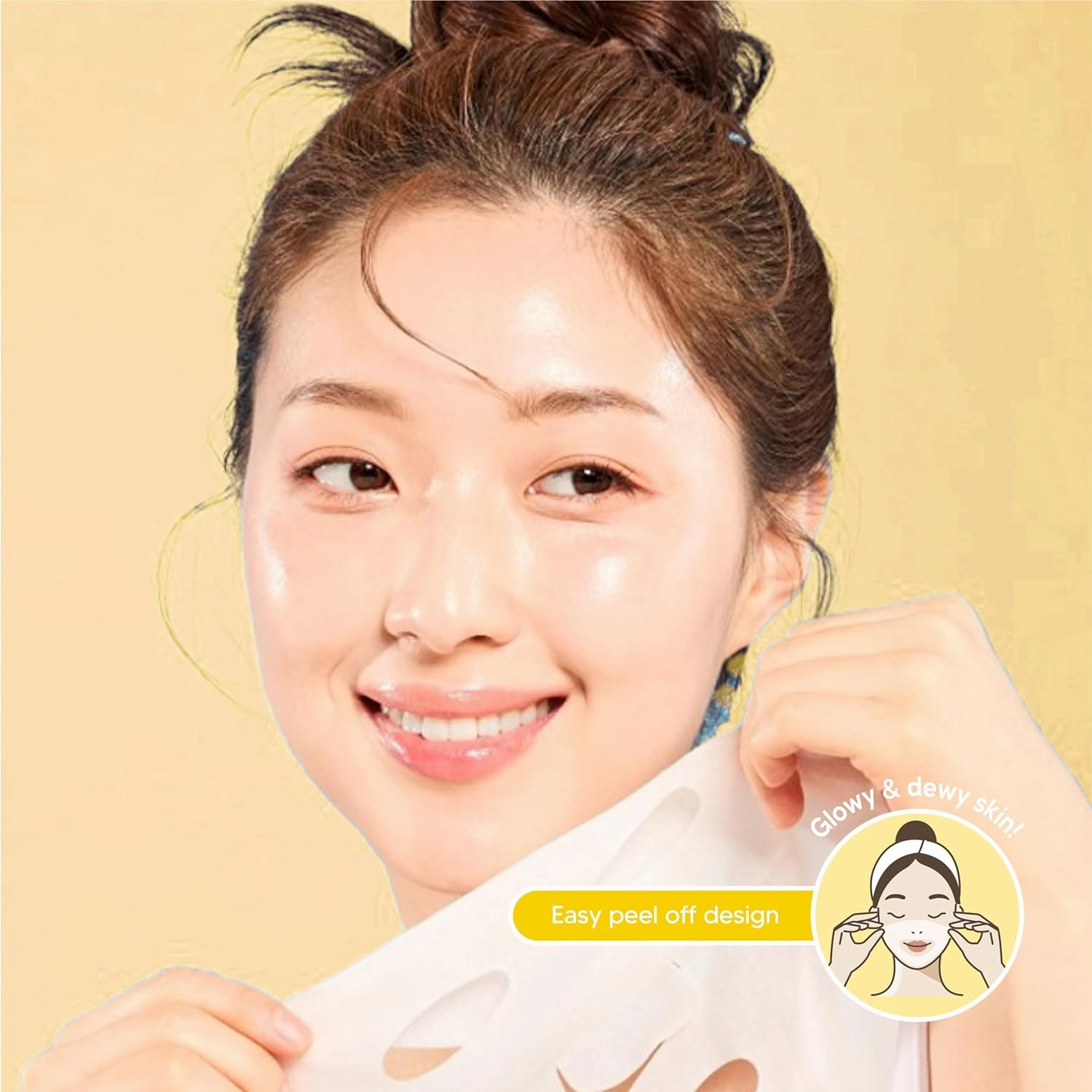 24PK ONSOI Hydro Boost Nourishing Face Masks Skincare Korean Skin Care Facial Sheet Mask (24, 24PK Brightening)