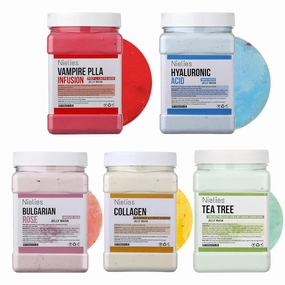 5-Pack Jelly Mask for Facials Professional – 23oz Each Jelly Mask Powder for Spa & Home Use – Hydrating Jelly Face Mask Set for All Skin Types