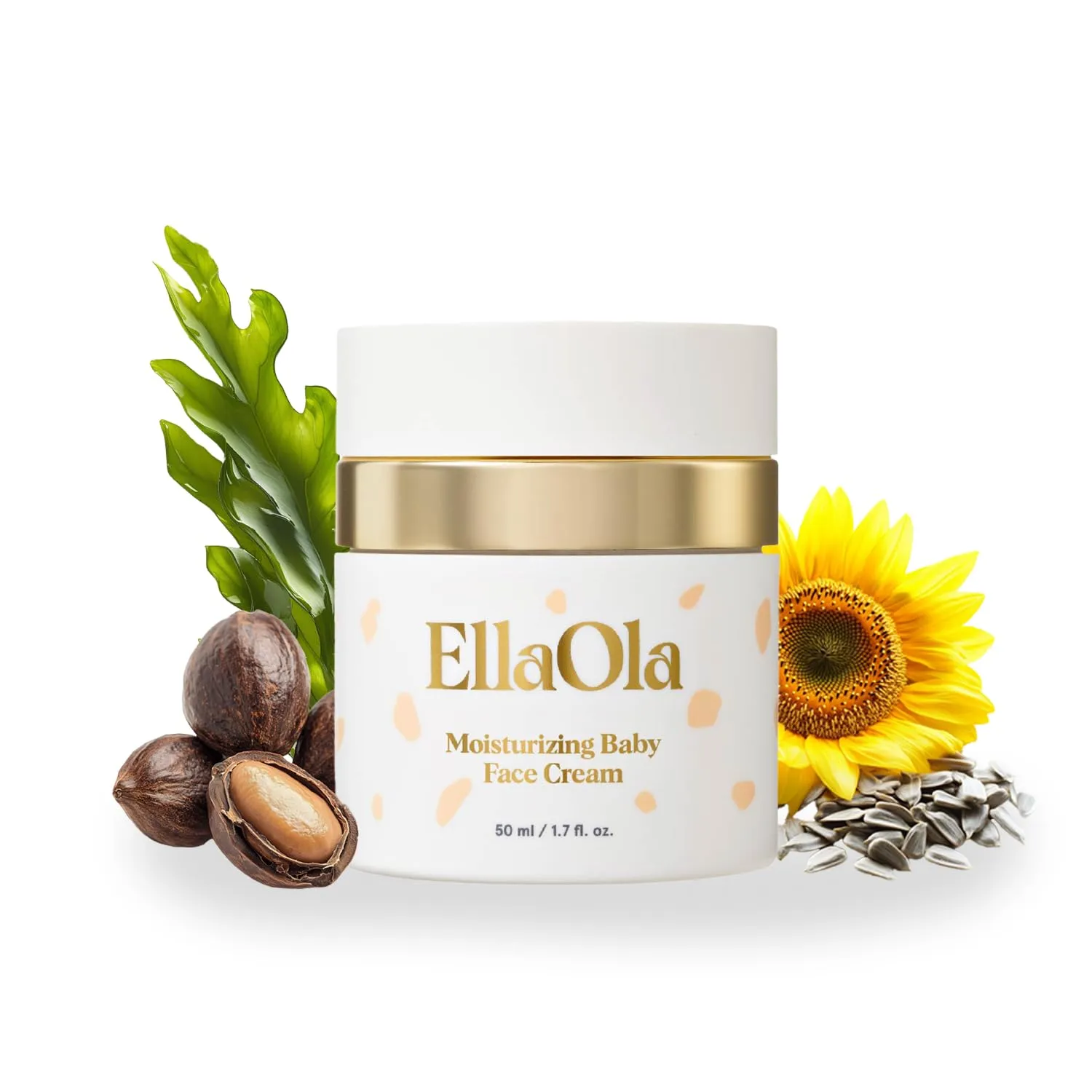 96 Hour Deep Moisturizing Baby Face Cream for Dry, Eczema Prone & Sensitive Skin - Daily Organic Face Lotion Nourishes & Hydrates, Fragrance Free | 1.7 fl. oz.