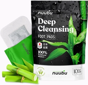 | Deep Cleansing Foot Pads for Better Sleep & Foot Care | Premium Japanese Organic Feet Pads with Ginger Powder (Pack of 1 | 10 Pc)