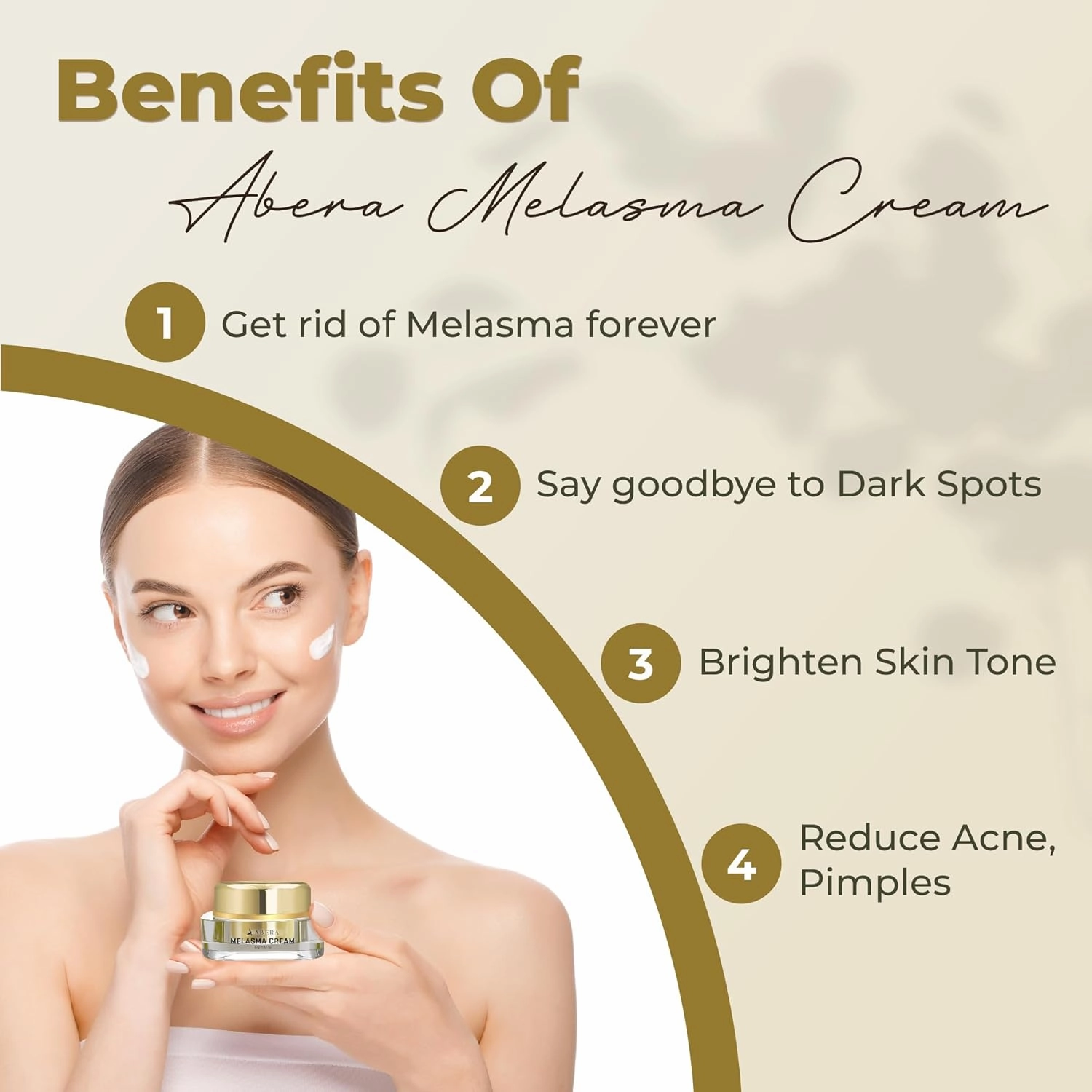 ABERA Face Cream (Premium Version) – Intensive Hydrating and Rejuvenating Cream, Gentle on Sensitive Skin.