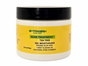ACNE TREATMENT FACE MOISTURIZER GEL, with Natural organic Aloe Vera,TEA TREE Essential Oil, Balance and Restore's skin's, with Sweet Almond Oil, Vitamin E