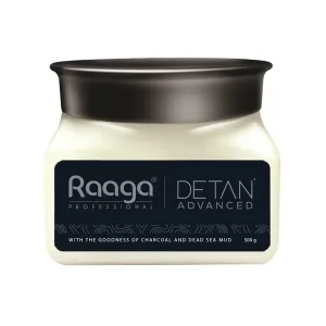 Advanced De-Tan Cream | Removes Tan & Dead Skin | Enriched with Charcoal & Dead Sea Mud | Deep Cleansing, Purifying & Hydrating Formula | 17.64 Oz (500g)