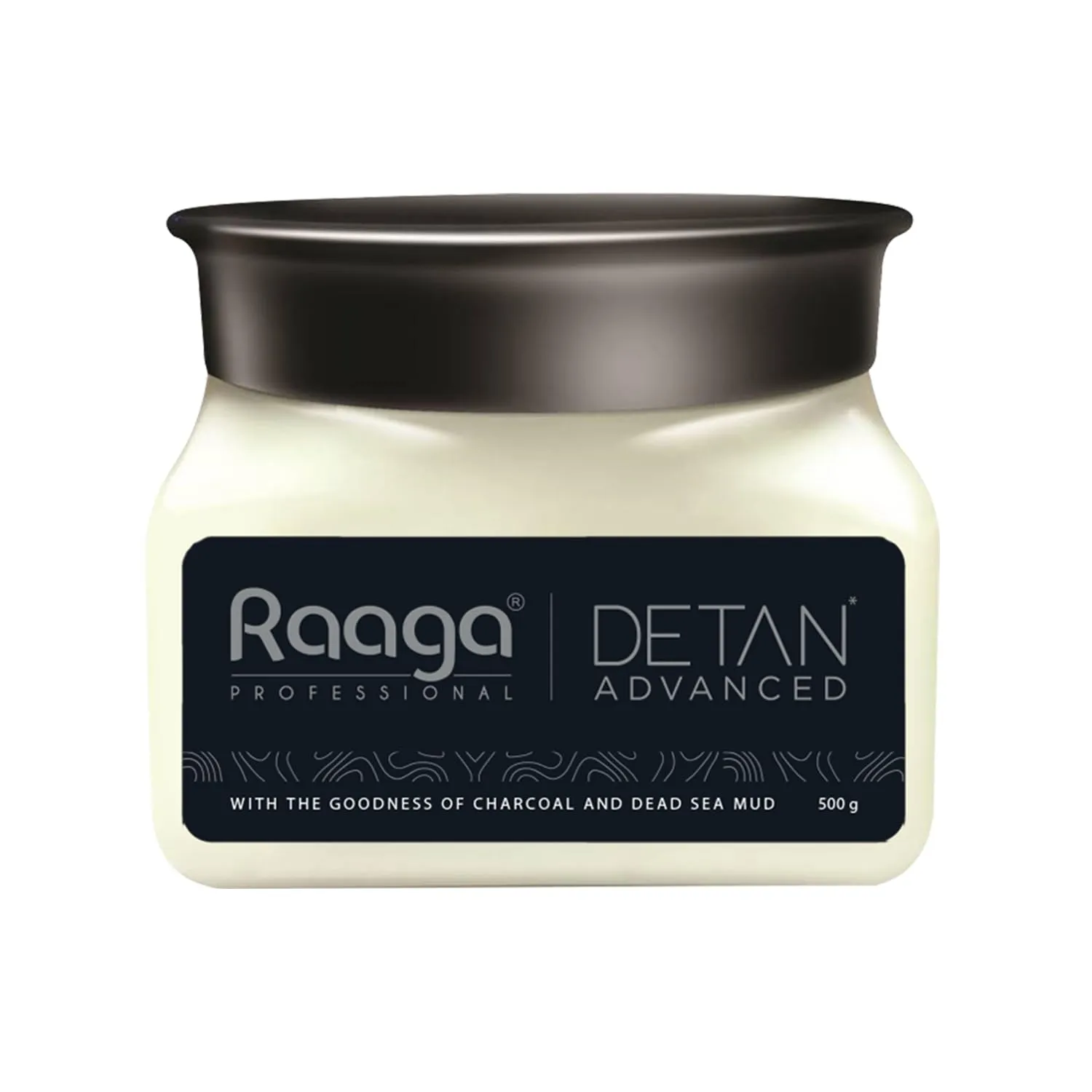 Advanced De-Tan Cream | Removes Tan & Dead Skin | Enriched with Charcoal & Dead Sea Mud | Deep Cleansing, Purifying & Hydrating Formula | 17.64 Oz (500g)