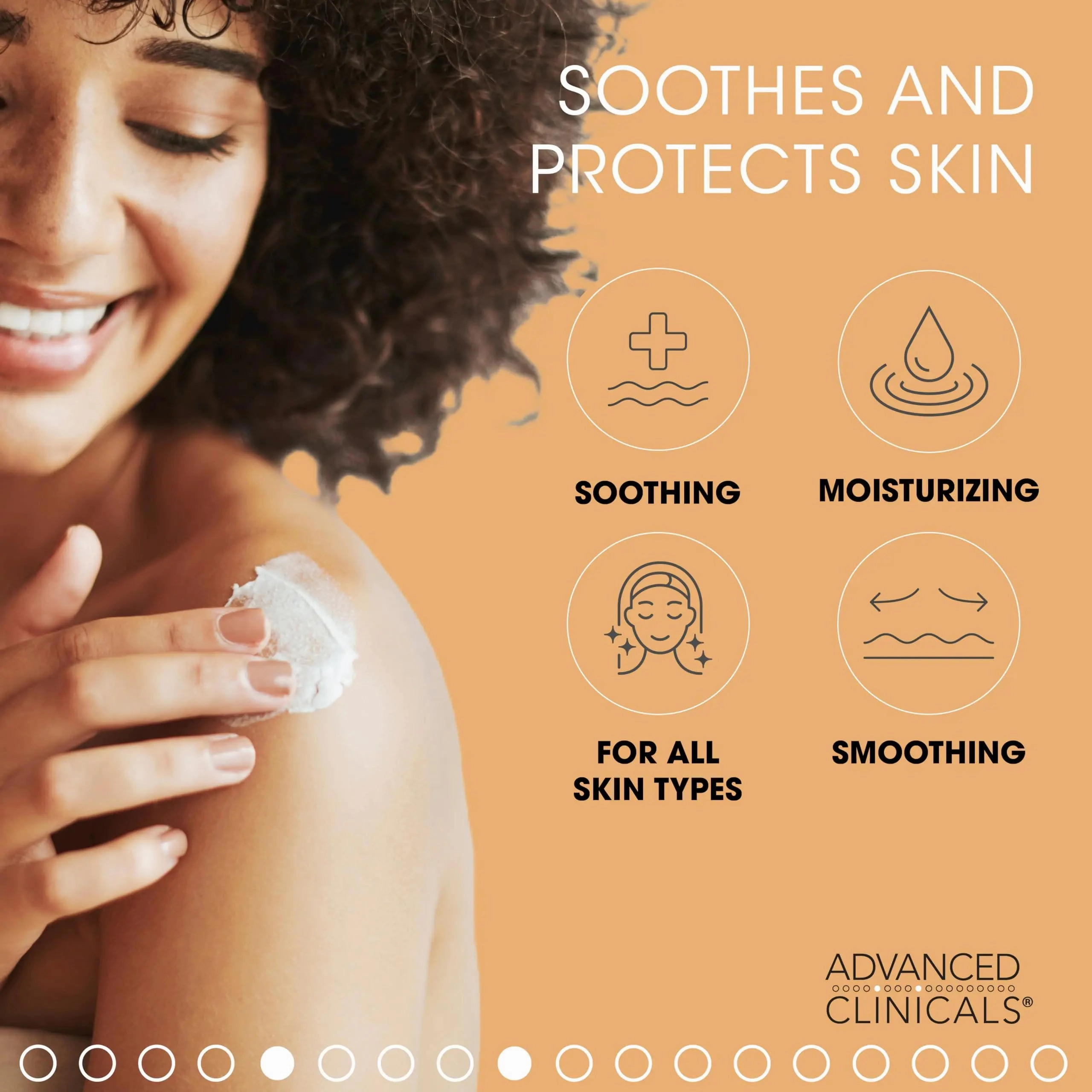 Advanced Clinicals Manuka Honey Cream W/Collagen