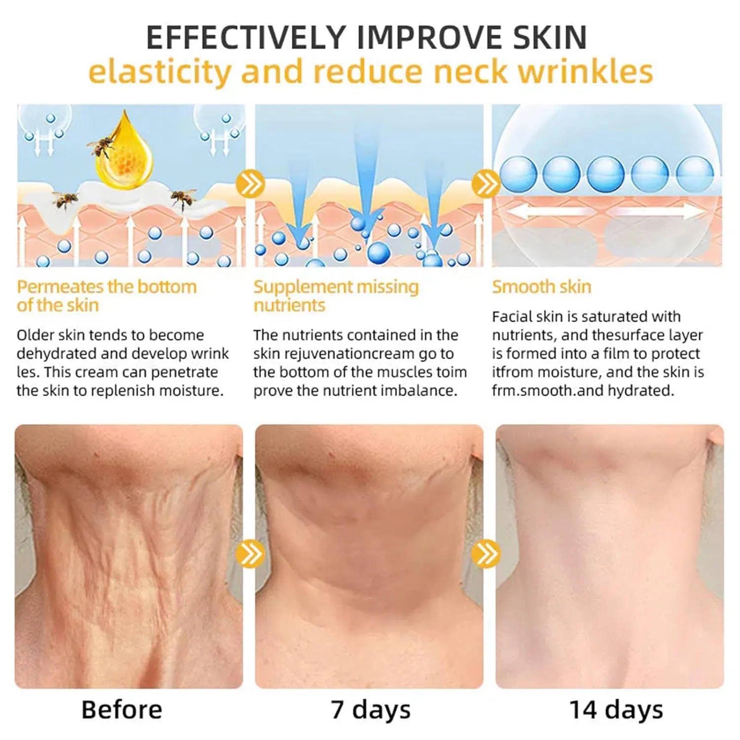 All Body Skin Treatment Cream, Bee Venom Skin Treatment Cream, Bee Venom All-in-One Cream, for All Skin Types (2 Bottle)