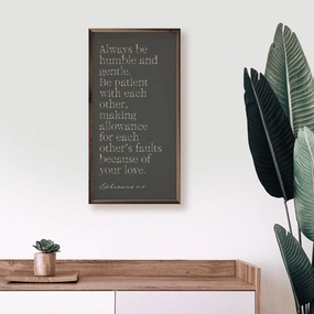 Always Be Humble And Gentle Slate