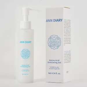 Amino Acid Exfoliating Gel Scrub for Face and Body Skin, Deep Cleansing Moisturizing Skin Exfoliator Gel,for Smooth, Resurface and Even Skin for Moisture Balance Net 4.94 fl.oz