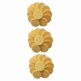 Angoily 60pcs Skin-friendly Makeup Pads Cleaning Puff Soft Cotton Pads for Gentle Exfoliation and Deep Cleansing Skin Color for Daily Use