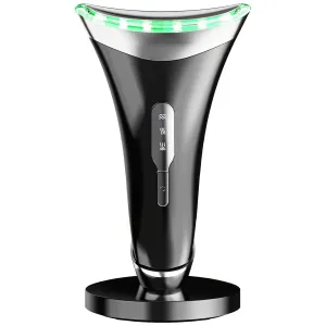 Anti-Wrinkle Face & Neck Massager, Vibrating Beauty Device, Firming, Moisturizing, Includes Type C Charging Cable, Portable For Home Use