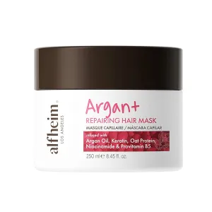 Argan Repairing Hair Mask | Deep Nourishing & Moisturizing Treatment for Dry, Damaged Hair | Infused with Argan Oil, Keratin & Oat Protein | Anti-Frizz & Strengthening Formula | 8.45 oz