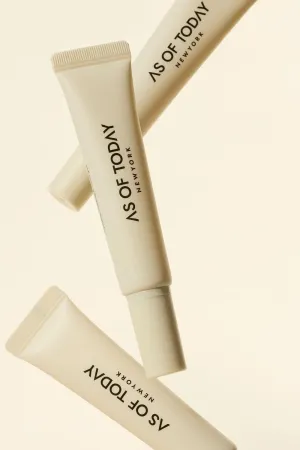 AS OF TODAY R Peptide Lip Balm 10gram, 0.35 Oz - Salted Caramel, Instant Hydrating, Plumping, Lip Treatment, Moisturizing, Peptide, Hyaluronic Acid lip balm, Fine Line Improvement, Clean Beauty.