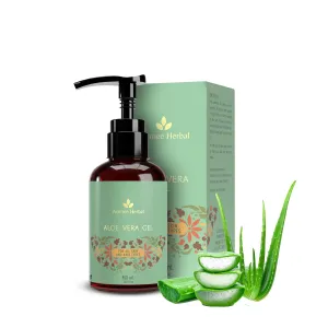 AVIMEE HERBAL Pure Aloe Vera Gel For Face, Skin & Hair Ultimate Gel For Glowing Skin | For Both Men and Women, Suitable for All Skin Types, 100 ml (Pack of 1)