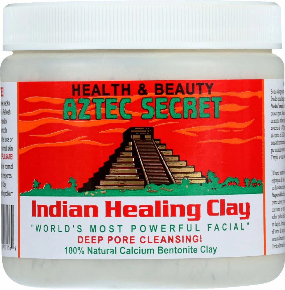 Aztec Secret Indian Healing Clay Deep Pore Cleansing, 1 Pound (3 Pack)