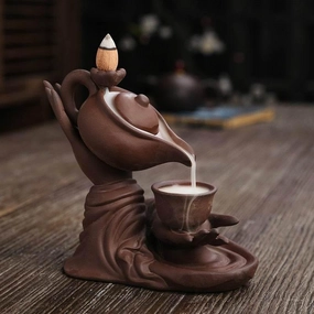 Backflow Incense Burner - Zen Aromatherapy Accessory