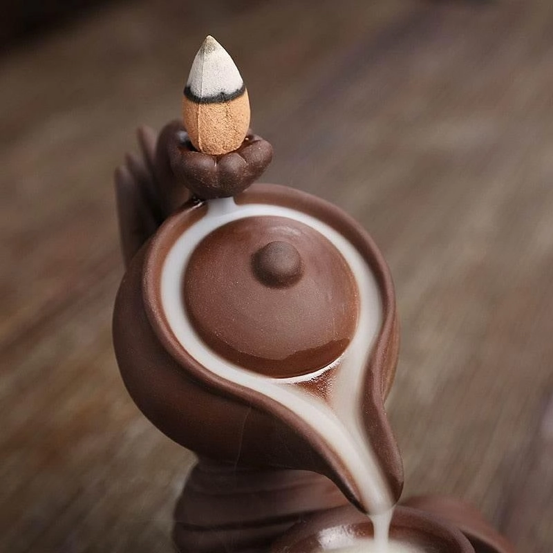 Backflow Incense Burner - Zen Aromatherapy Accessory