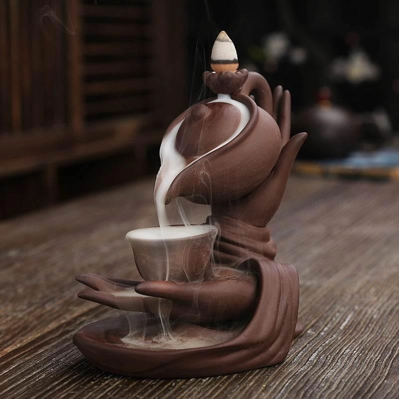 Backflow Incense Burner - Zen Aromatherapy Accessory