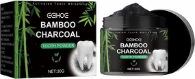 Bamboo Charcoal Tooth Powder - Natural Teeth Whitening, Deep Cleaning, Freshen Breath, Remove Stains & Tartar, Protect Enamel & Gums(3PCS)