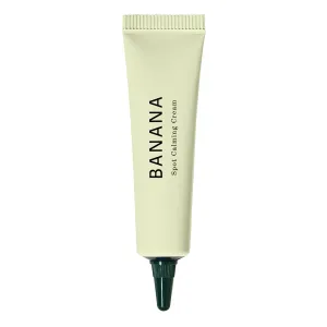 BANANA Spot Calming Cream, Color Corrector Calming Cream, Neutralizes Redness and Blemishes & Provides Soothing Care with TECA and Centella Asiatica, Green, 0.51 oz