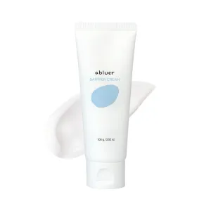 Barrier Cream, 3.52 oz, Ceramide Hydration Capsules, Galactomyces, Lactobacillus, Centella Extract, Blue Complex, Hypoallergenic Moisturizing Cream for Sensitive Skin, Korean Skin Care