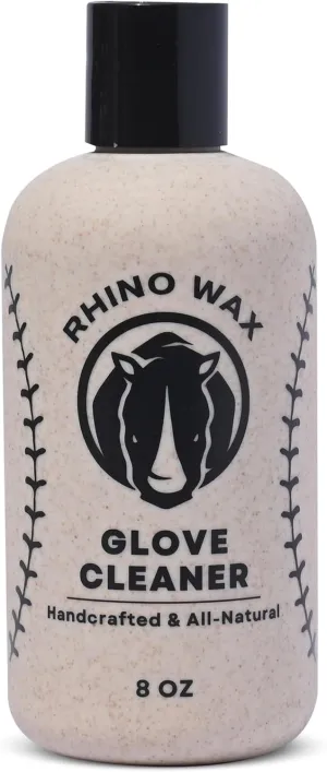 Baseball Glove Cleaner (8 oz) - All Natural Cleanser for Mitts that Gently and Effectively Removes Dirt and Grime from Ball Gloves - Critical First Step for Mitt Care - Proudly Made in USA