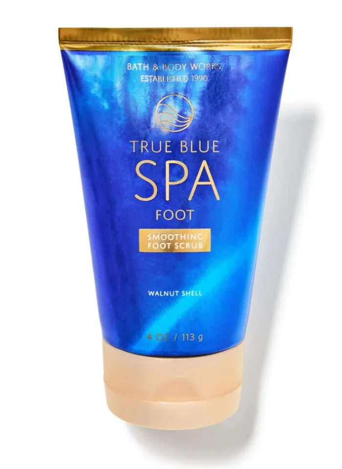 Bath and Body True Blue SPA Smoothing Foot Scrub Scrub, 4 oz