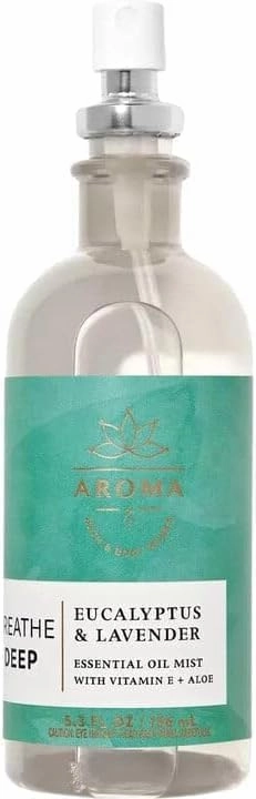 Bath Body Breathe Deep Eucalyptus & Lavender Essential Oil Mist - 5.3 Fl Oz