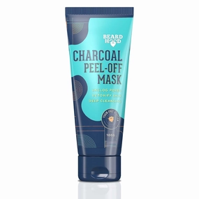 BEARDHOOD Charcoal Peel Off Mask | Skin Detox & Instant Glow | Benefits of Rosemary Oil & Eucalyptus Oil 3.5 Ounce/100Gram