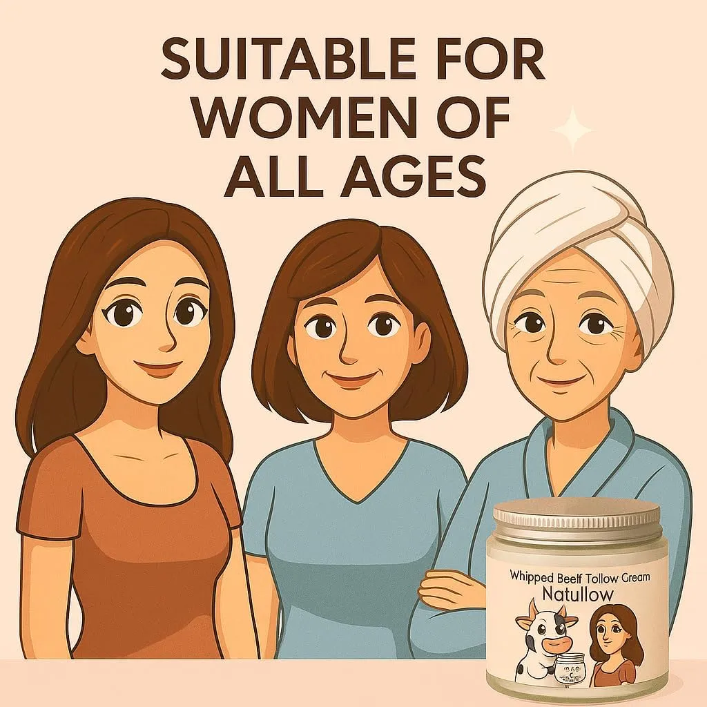 Beef Tallow for Skin, Grass-Fed Beef Tallow Face Moisturizer & Body Lotion, Whipped Tallow Balm for Soft, Smooth Skin, sebo de res para la cara (4 oz, Citrus Breeze)