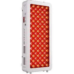 Bestqool Red Light Therapy for face Body, 4 Wavelengths Infrared Red Light Therapy, 100 Elite Grade Dual Chip LEDs, High Power Red Light Panel for Pain, Muscle, Energy. 170W. Modular Design.