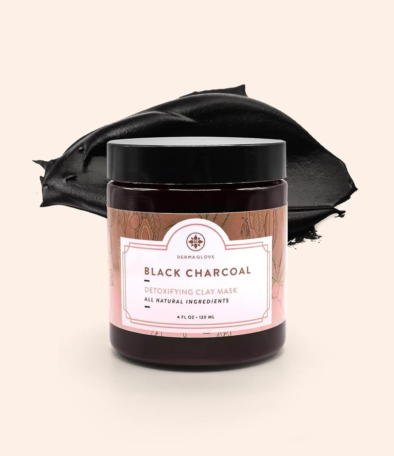 BLACK CHARCOAL CLAY FACE MASK The Ultimate Natural Detox, Deep Cleansing Mask, Formulated with Black Charcoal, Vitamins A, C, and E, Aloe, Avocado and more to Detoxify the skin. 4 oz Jar