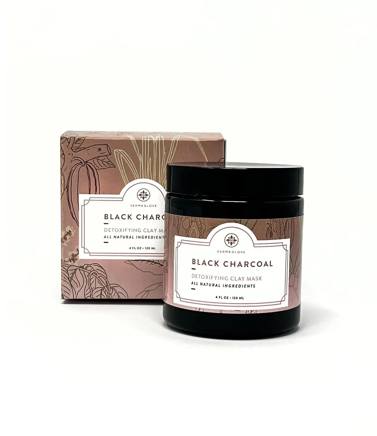 BLACK CHARCOAL CLAY FACE MASK The Ultimate Natural Detox, Deep Cleansing Mask, Formulated with Black Charcoal, Vitamins A, C, and E, Aloe, Avocado and more to Detoxify the skin. 4 oz Jar