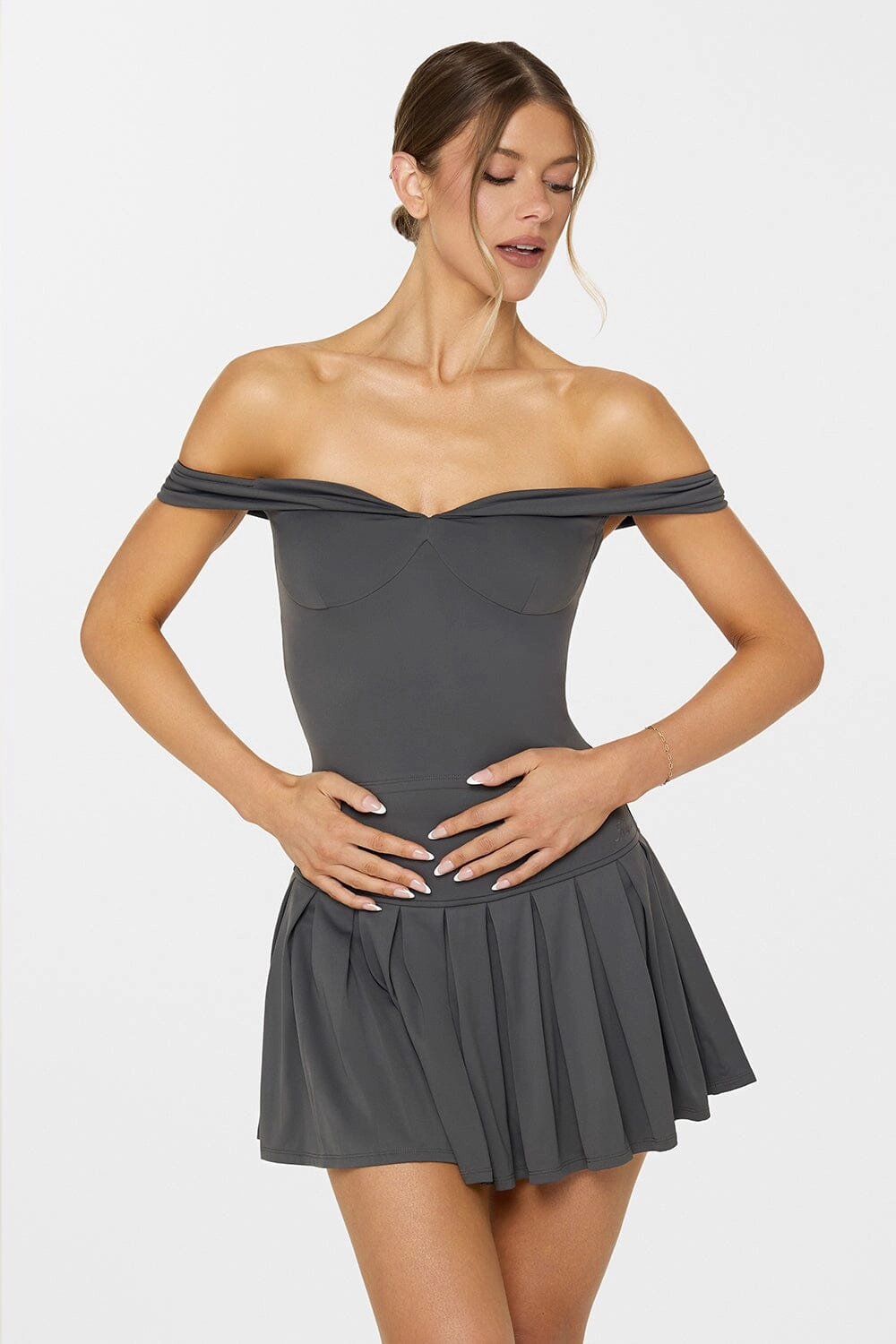 Body Butter™ Off-shoulder Tank