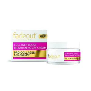 Brightening Collagen Boost Day Face Cream SPF25 50ml | Skincare with Niacinamide, Rosehip Seed Oil & Sacha Inchi Oil | Help Boost Natural Collagen for Firmer, Plumper & healthy Looking Skin