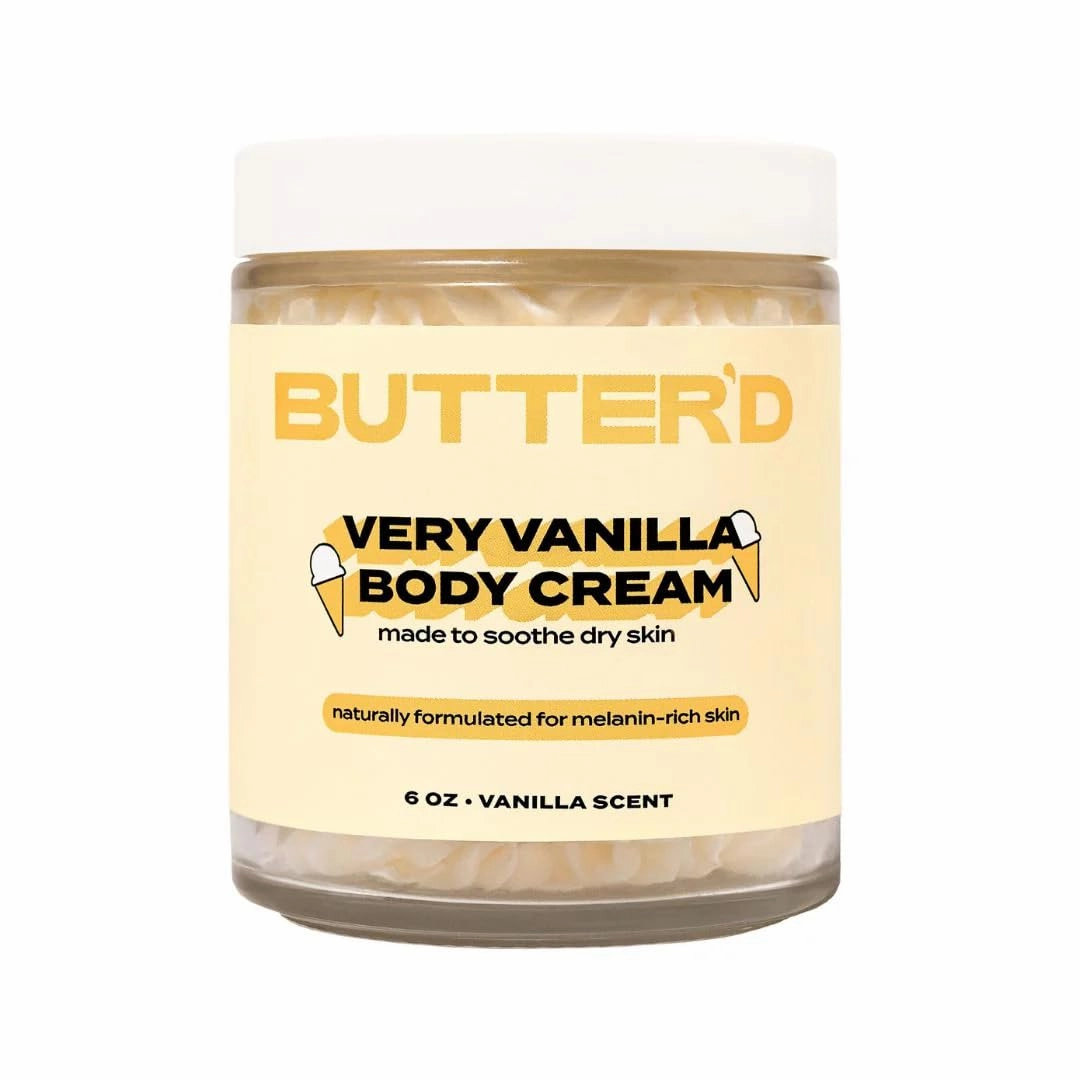 Butter'd Bodycare Very Vanilla Body Cream (6 Oz)