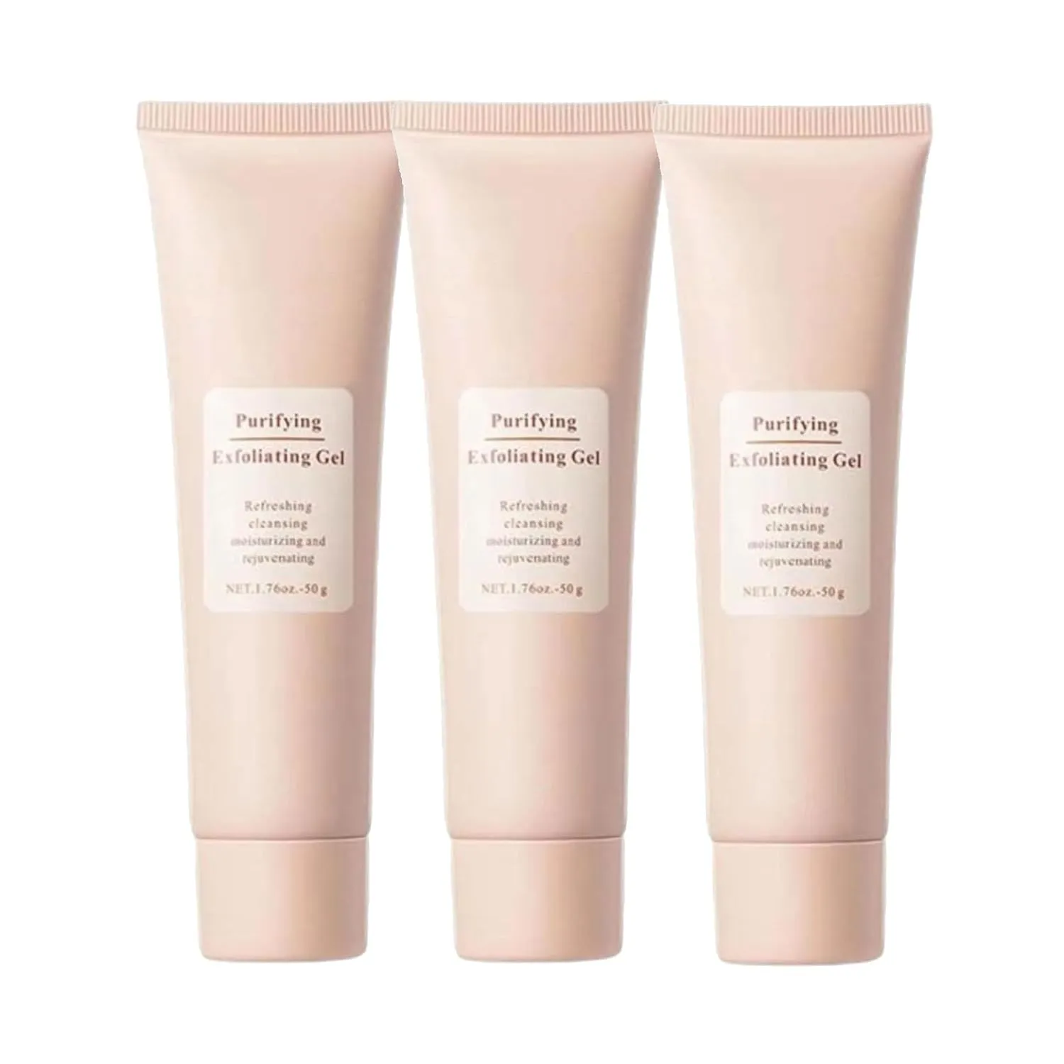 Caedrea Exfoliating Gel, Miapina Purifying Exfoliating Gel, Facial Exfoliator Cleanser, Natural ExfoliatingGel Purifying Cream, Universal for All Skin Types (3PCS)