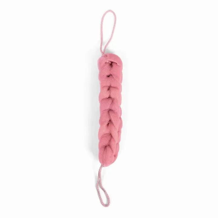 Cait   Co Luxe-Gentle Exfoliating Back Scrubber - Pink