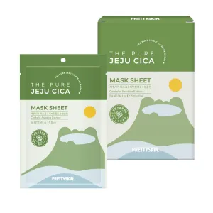 Calming & Hydrating Cica Sheet Mask – With Centella Asiatica, Tea Tree, and Mugwort Extract – Gentle & Moisturizing Care (Pack of 10)