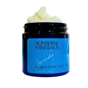 Calming Cream for your Legs, Fast Absorbing Lavender Magnesium Cream for Support of Nighttime Legs, Natural Ingredients With Shea and Mango Butter, USA Made, 4oz