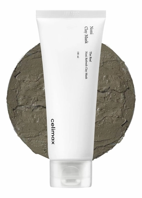 celimax The Real Noni Refresh Clay Mask | Clarifying Deep Pore Cleansing, Hydrating, Pore Minimizer, For Oily Combination Skin, Blackhead, Korean Face Mask,120g