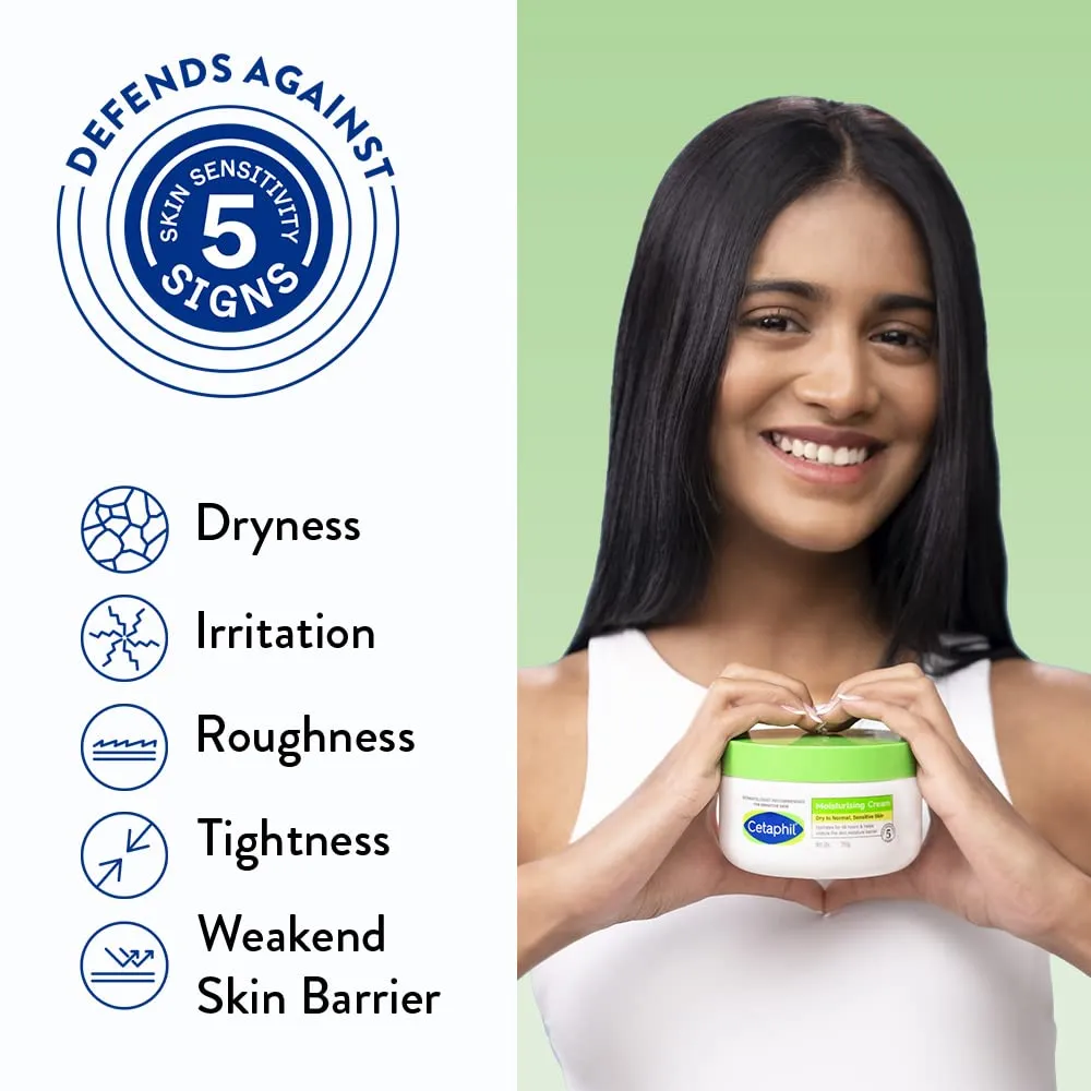 Cetaphil Face & Body Moisturizer, Hydrating Moisturizing Cream for Dry to Very Dry, Sensitive Skin, NEW 8.8 oz, Fragrance Free, Non-Comedogenic, Non-Greasy (Packaging May Vary)