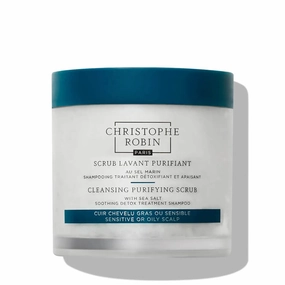 CHRISTOPHE ROBIN Cleansing purifying scrub with sea salt 250ml