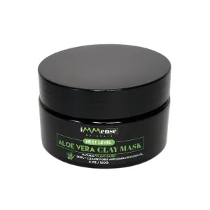 Clay Mask for Face, Aloe Vera Plant-Based Skin Care with Vitamin C and Moisturizing Deep Pore Cleanser, Facial Mask for Controlling Eczema, Oily & Dry Skin and Acne. Men and Women
