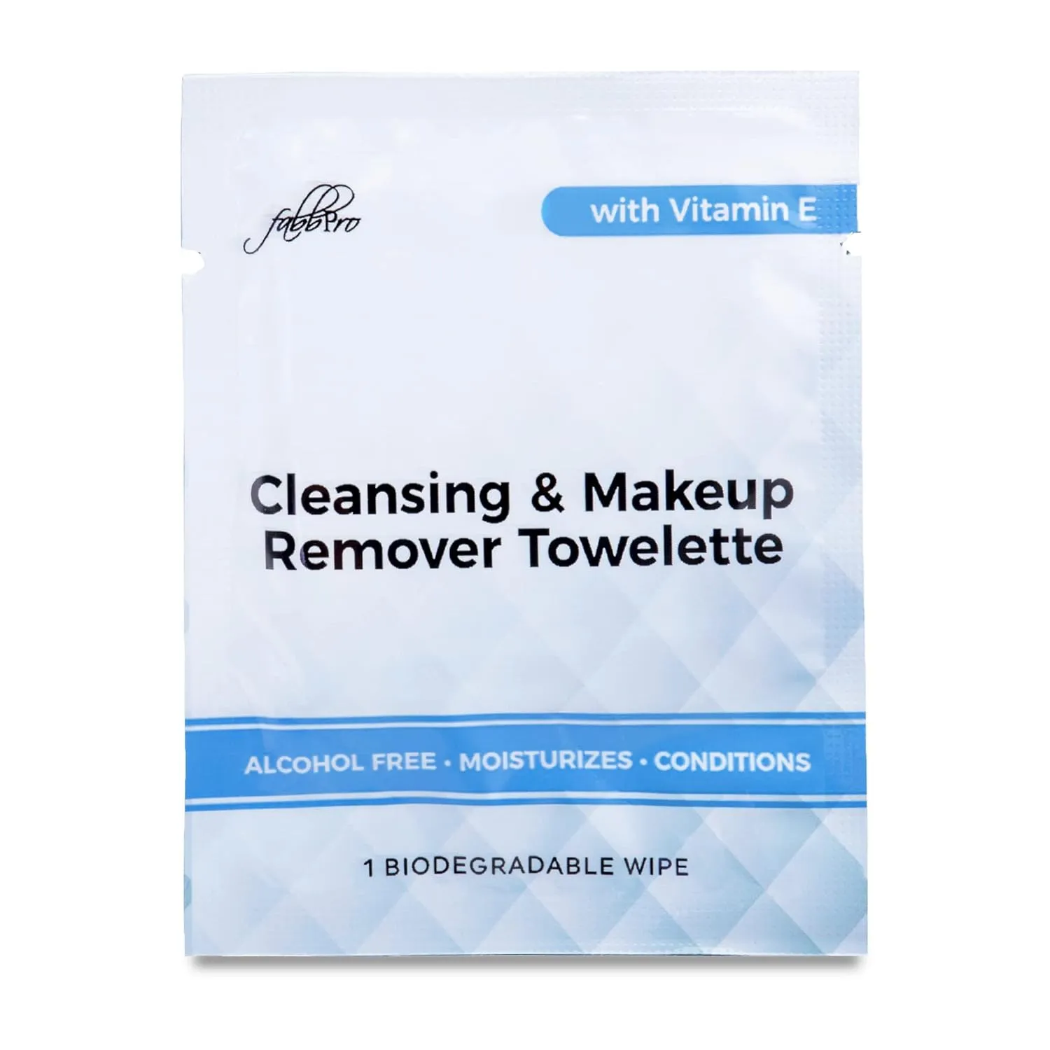 Cleansing & Makeup Remover Towelette with Vitamin E – Alcohol-Free Heavy Face Cleansing Wipes – Exfoliating Makeup Remover Wipes – Biodegradable & Eco Friendly Make up Remover Face Wipes - Pack of 50