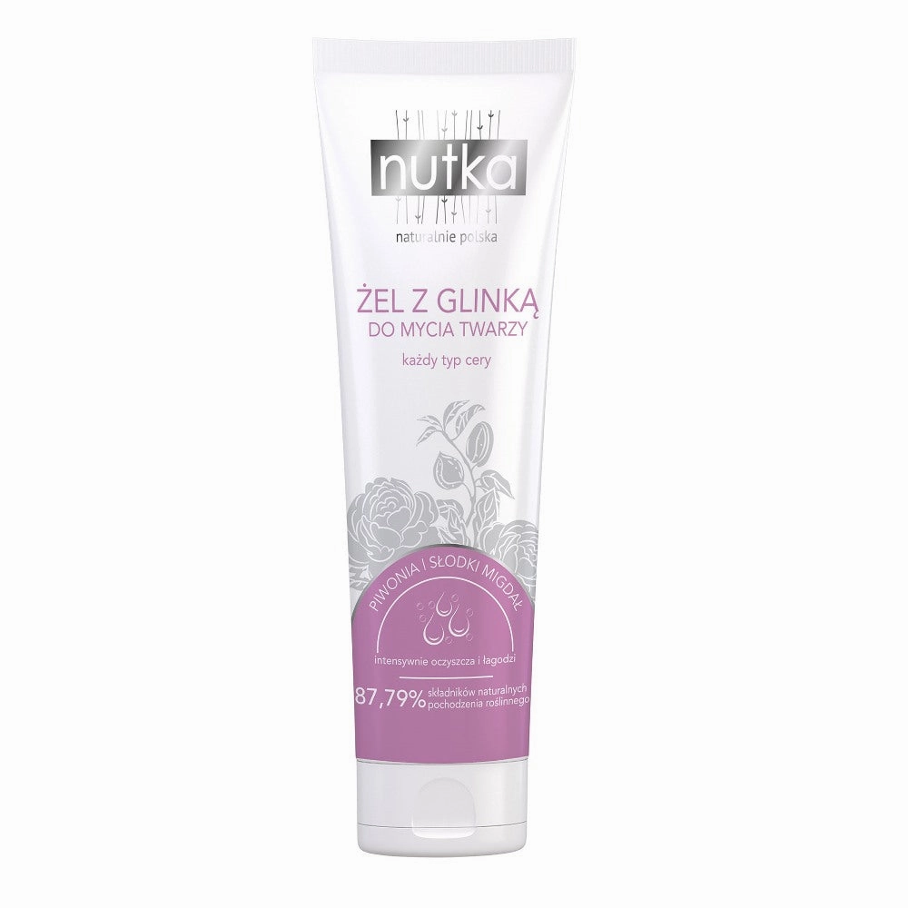 Cleansing gel with clay Peony and Sweet Almond 100ml