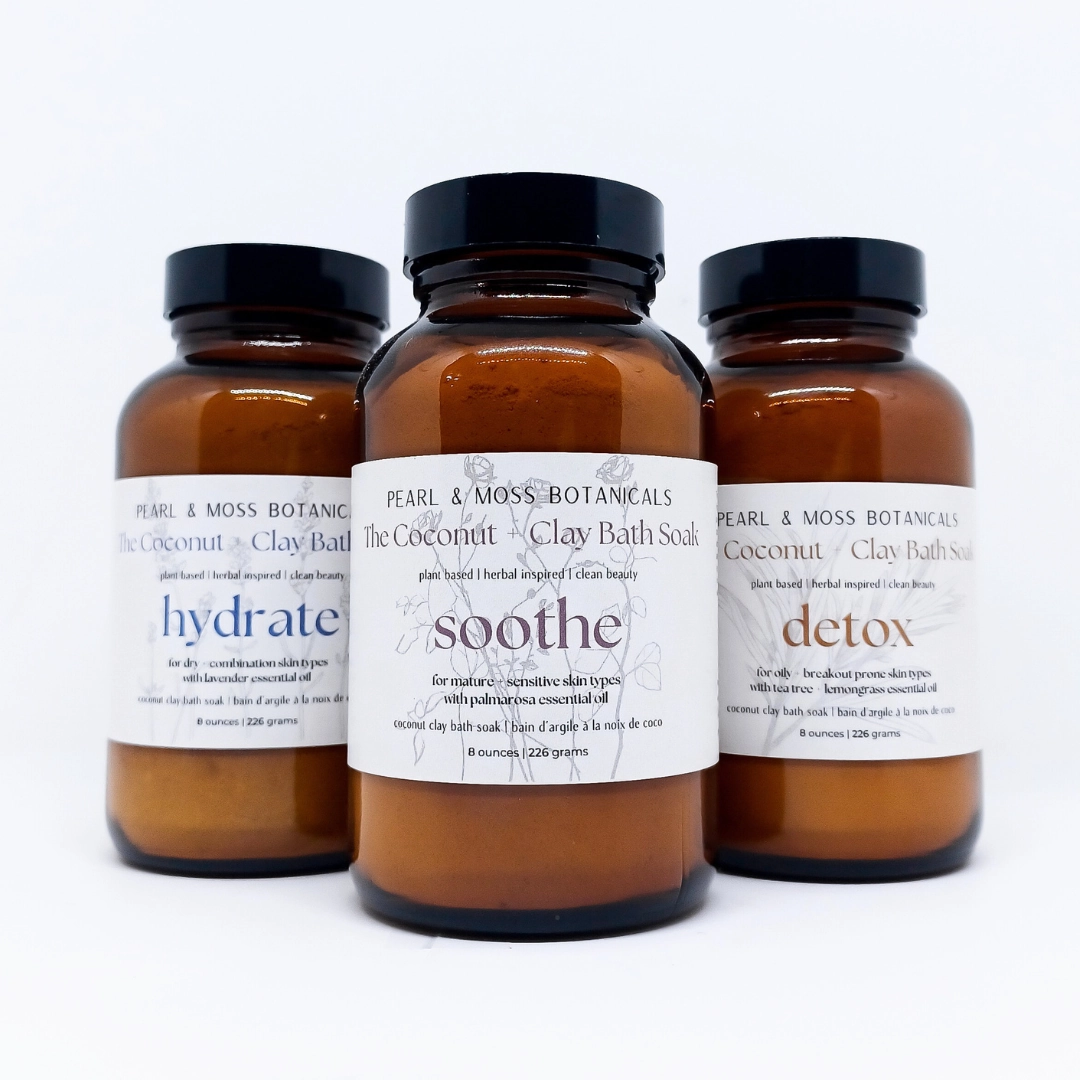 Coconut   Clay Bath Soak: Detox (Tea Tree   Lemongrass)