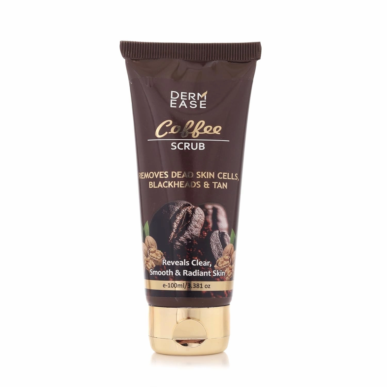 Coffee Body Scrub, Face & Body Exfoliator, 3.38 Fl Oz, Tan Removal, Unisex