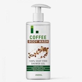 Coffee Body Wash Refreshing Shower Gel for Deep Cleansing | For Instant Cooling, Odor Protection & Improves Skin texture | 250ml