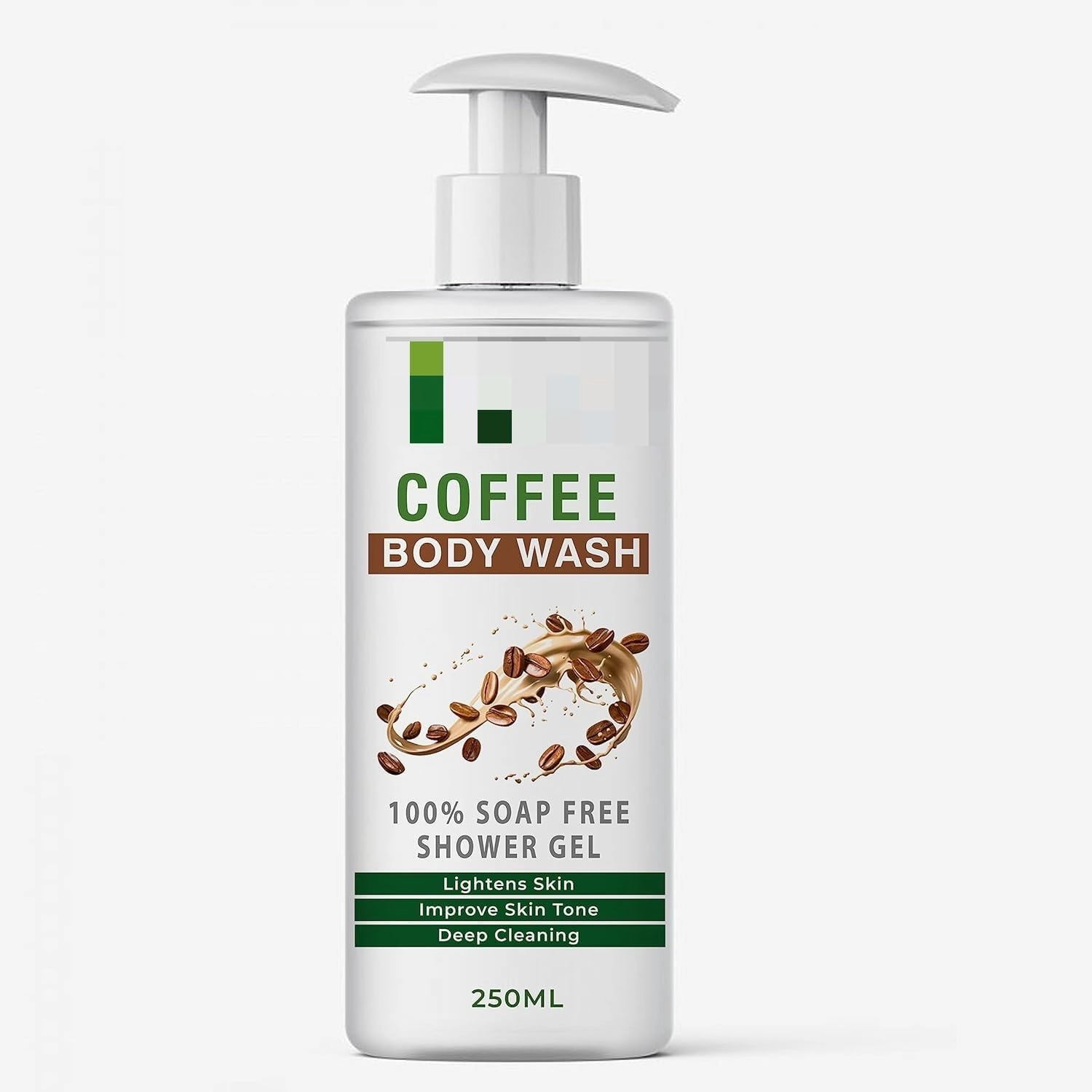Coffee Body Wash Refreshing Shower Gel for Deep Cleansing | For Instant Cooling, Odor Protection & Improves Skin texture | 250ml