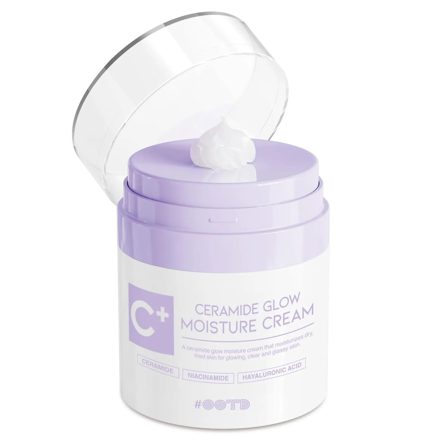 Deep Moisturizer Skin Barrier Cream For Men Women, Ceramide Niacinamide Hyaluronic Acid Hydrating Dry Sensitive Skin Soothing Irritation. Moisture Cream 50ml 1.69 Fl Oz